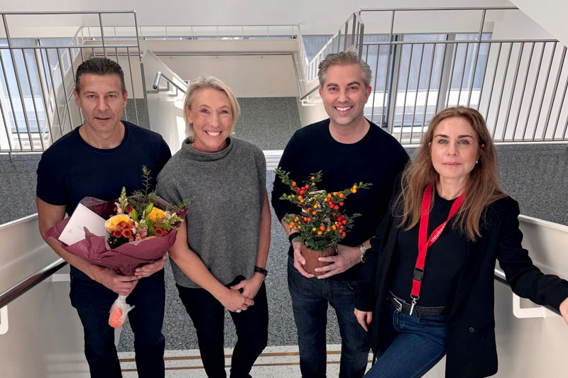 nya kliniken i Hagastaden med en ceremoni
